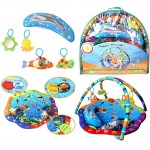 Centru de activitati Musical Activity Gym - Salteluta bebelusi  Ocean Sealife Play Gym 